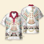 Elvis Presley Thunderbird Cosplay Costume Hawaiian Shirt