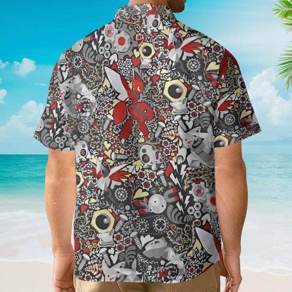 Pomo Seamless Pattern V8 Hawaiian Shirt