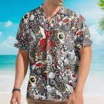 Pomo Seamless Pattern V8 Hawaiian Shirt