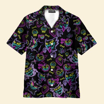 Pomo Seamless Pattern Hawaiian Shirt Qt4111802