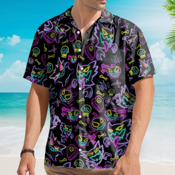 Pomo Seamless Pattern Hawaiian Shirt Qt4111802