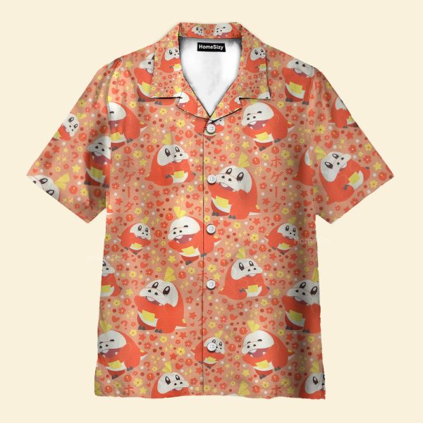 Pomo Seamless Pattern V12 Hawaiian Shirt Qt4112601