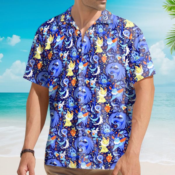 Pomo Seamless Pattern Hawaiian Shirt Qt5011802