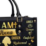 I Am Chosen - Personalized Leather Handbag