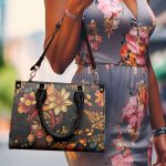 Radiant Roots - Personalized Leather Handbag Sb103