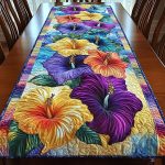 Aloha Beauty Quilted Table Runner