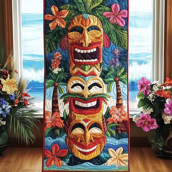 Aloha Spirit Quilted Table Runner