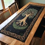 Ancient Wisdom Quilted Table Runner