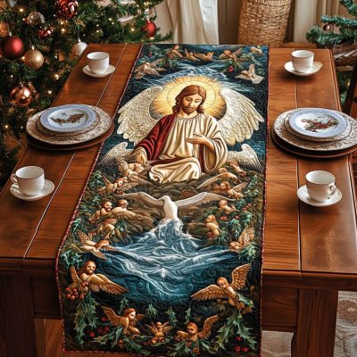 Angelic Devotion Quilted Table Runner