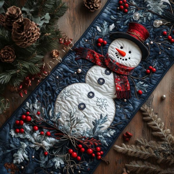 Arctic Charm Quilted Table Runner