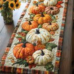 Autumn Blessings Quilted Table Runner