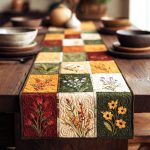 Autumn Harvest Quilted Table Runner