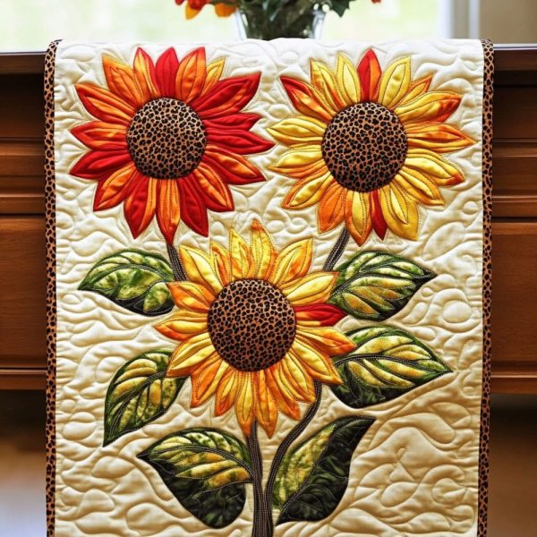 Autumn Horizon Quilted Table Runner