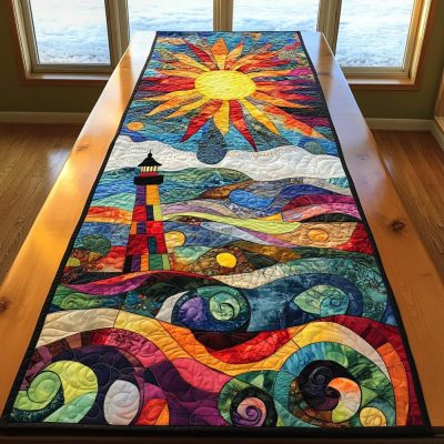 Beacon Glow Quilted Table Runner