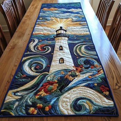 Beacon Of Hope Quilted Table Runner
