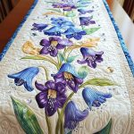 Bell Blossom Quilted Table Runner