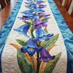 Bell Petals Quilted Table Runner