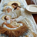 Bethlehem Starlight Quilted Table Runner