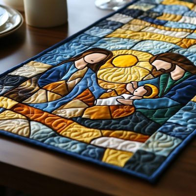 Bethlehem Miracle Quilted Table Runner