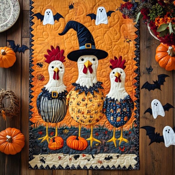 Halloween Quilted Table Runner