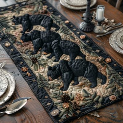 Blackwood Trails Quilted Table Runner
