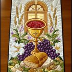 Blessed Offering Quilted Table Runner