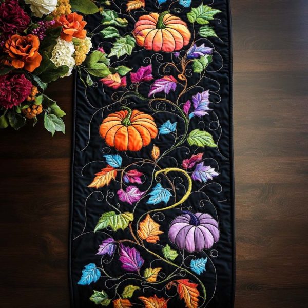 Fall Quilted Table Runner