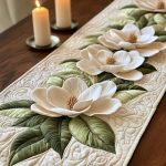 Bloom Grace Quilted Table Runner