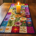 Blooming Beauty Quilted Table Runner