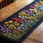 Blooming Field Quilted Table Runner