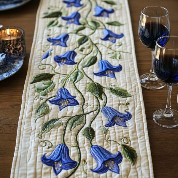 Blooming Path Quilted Table Runner