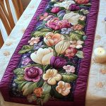 Blossom Bloom Quilted Table Runner