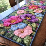 Blossom Dreams Quilted Table Runner