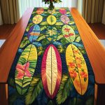 Blue Horizon Quilted Table Runner