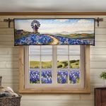 Bluebonnet Bliss Quilted Valance
