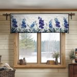 Bluebonnet Glory Quilted Valance