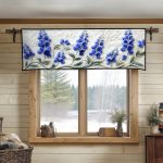 Bluebonnet Whisper Quilted Valance