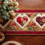 Blush Garden Quilted Table Runner