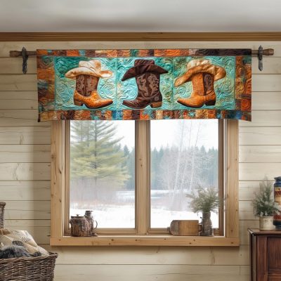 Boots In Style Quilted Valance