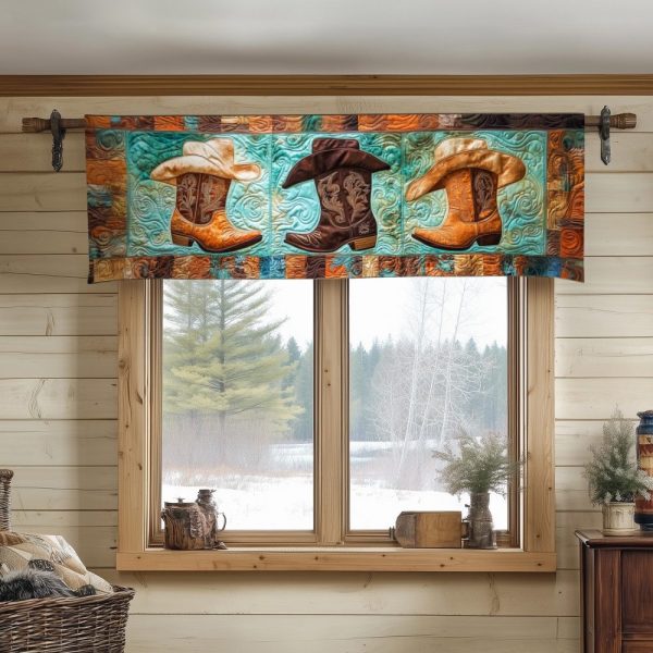 Boots In Style Quilted Valance