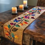 Branch Of Life Quilted Table Runner