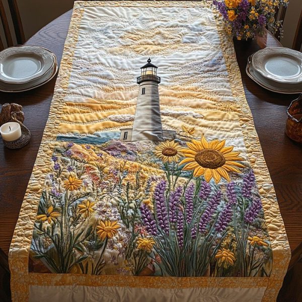 Bright Beacon Quilted Table Runner