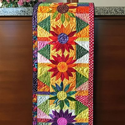 Bright Days Quilted Table Runner