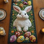 Bunny Hop Quilted Table Runner