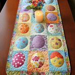 Bunny Path Quilted Table Runner