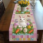 Bunny Trail Quilted Table Runner