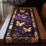 Butterfly Garden Quilted Table Runner