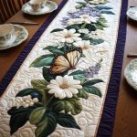 Butterfly Whimsy Quilted Table Runner
