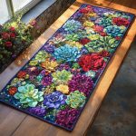 Cactus Charm Quilted Table Runner