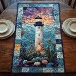 Calm Shores Quilted Table Runner